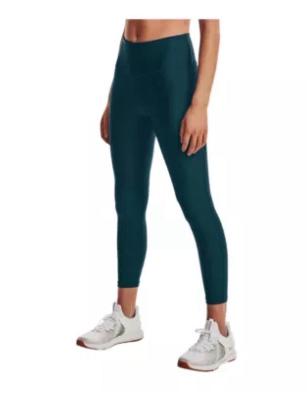 Under Armour Women's HeatGear Armour High-Rise Pocket Leggings Small Deep Teal